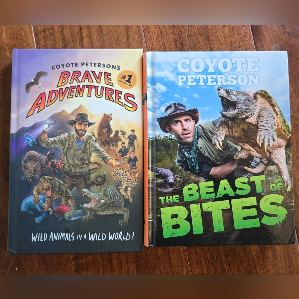 Coyote Peterson Book Lot